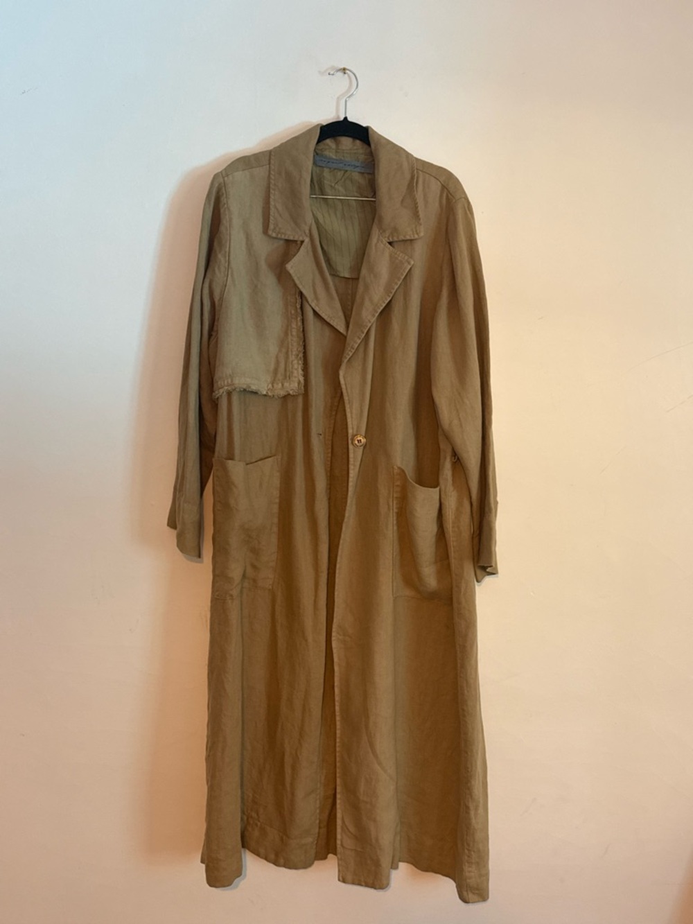 rag & bone Long Tan Trench Coat